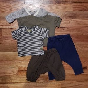 Coordinating shirts and pants